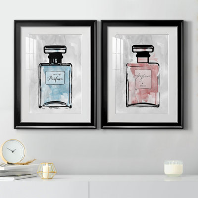 «Blue Wash Perfume», ensemble de 2 reproductions d'art