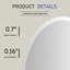 Miroir de salle de bain Annabellee-223256283