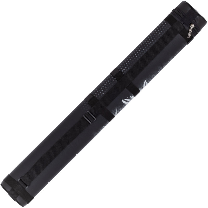 Eight Ball Mafia EBMC22A 2x2 Hard Case Billiard Stick Bag Billiards Cues, Skull and Flames
