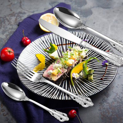 House Of Hampton® Filipp Stainless Steel Flatware Set