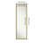 Incline Non-Beveled Wood Framed Full-Length On the Door Mirror-120953060