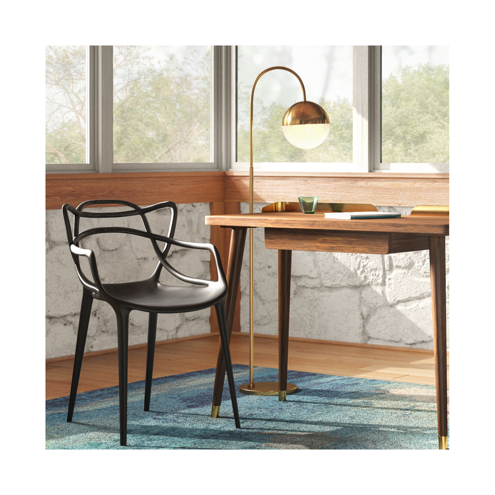 Masters Armchair, Black