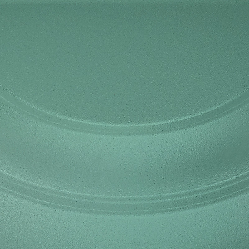 Yep by Golden Lighting Levitt 1-light Outdoor Ceiling in Natural Black and Natural Teal shade, Teal