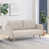 100% polyester beige est en rupture de stock