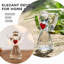 8.4cm Crystal Holiday Shaped Ornament