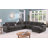141.5'' Chenille Sofa-95718048