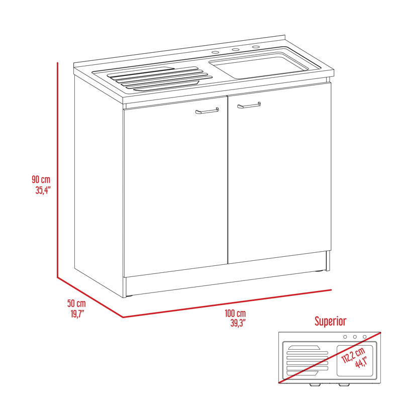 Meglena 2 Piece Storage System