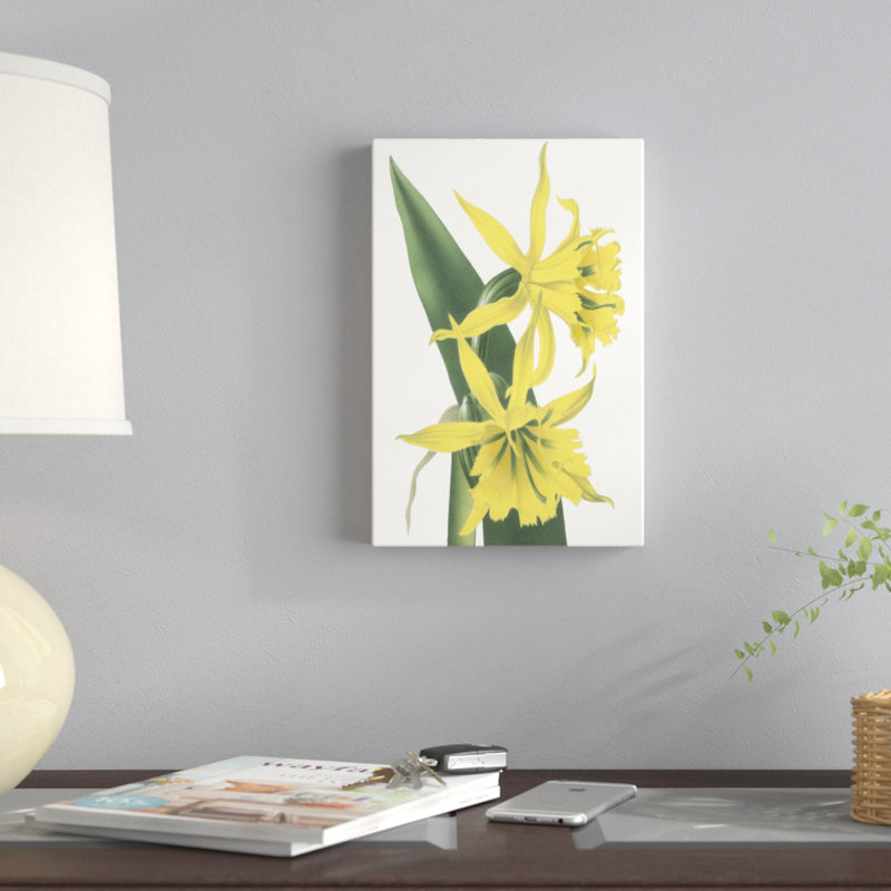 Floral Beauty 8, peinture sur toile, H 12 po x l 8 po