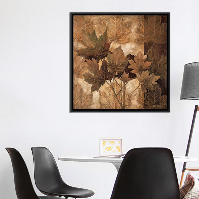 « leaf patterns ii », impression sur toile