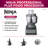 Ninja Food Processor, Professional Plus, 1000 Peak Watts, 4 Functions for Chopping, Slicing, Purees & Dough with 9-Cup Processor Bowl, 3 Blades, Food Chute & Pusher, Silver