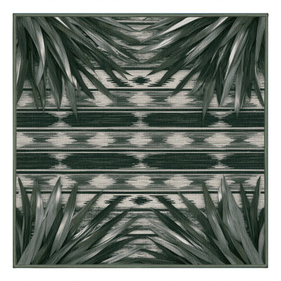Washable Coyote Willow Southwestern Area Rug