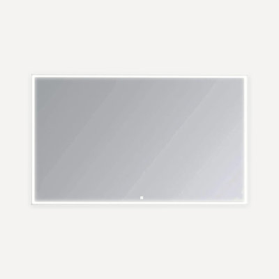 AQUADOM Edge 40" W x 32" H,  Bathroom LED Wall-Mount Mirror with Dimmer, Defogger, Touch Control, Backlit and Front-Lit, Vertical Or Horizontal Installation.