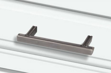 Anwick Bar Pull, 5", Brushed Pewter