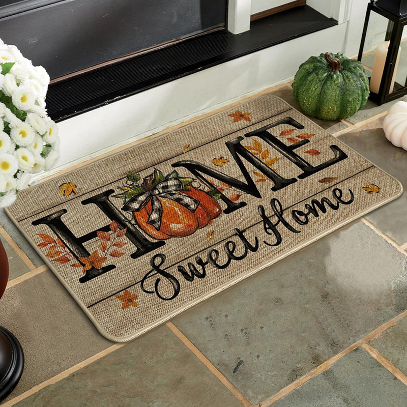 Paillasson Home Sweet Home Pumpkin