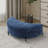 Upholstered Half Crescent Moon Storage Bench Large Ottoman-291626519