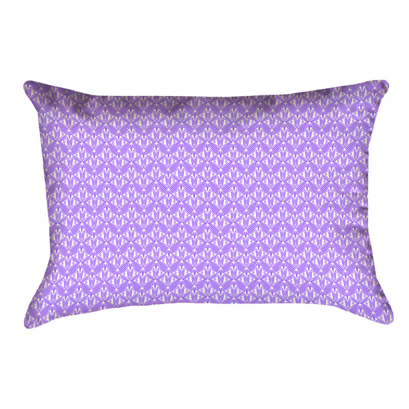 Coussin Katelyn Elizabeth, Pas de propriétés UV, Violet