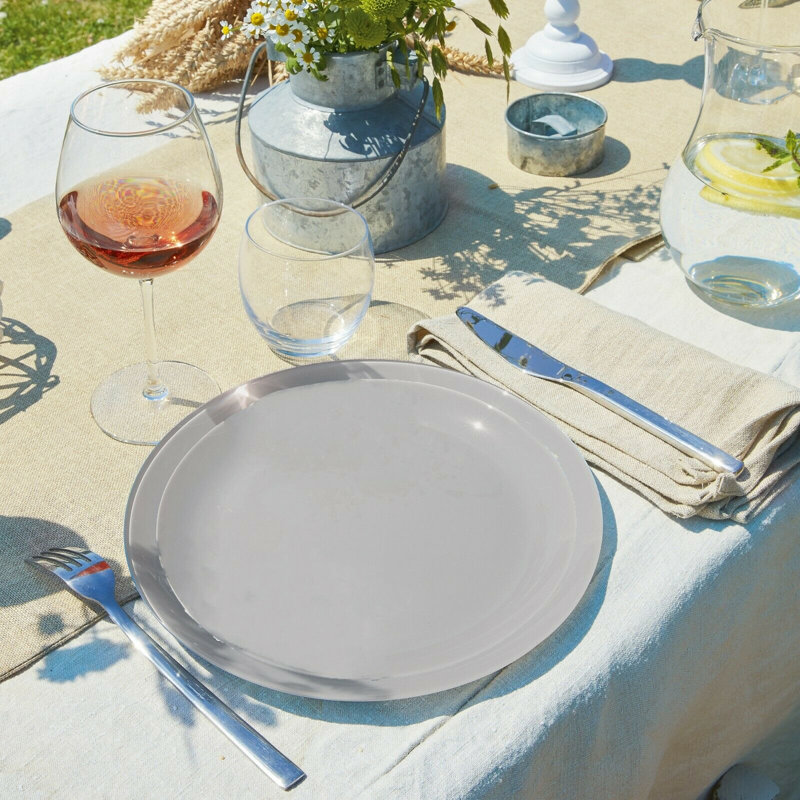 Dinner Plate, Grey