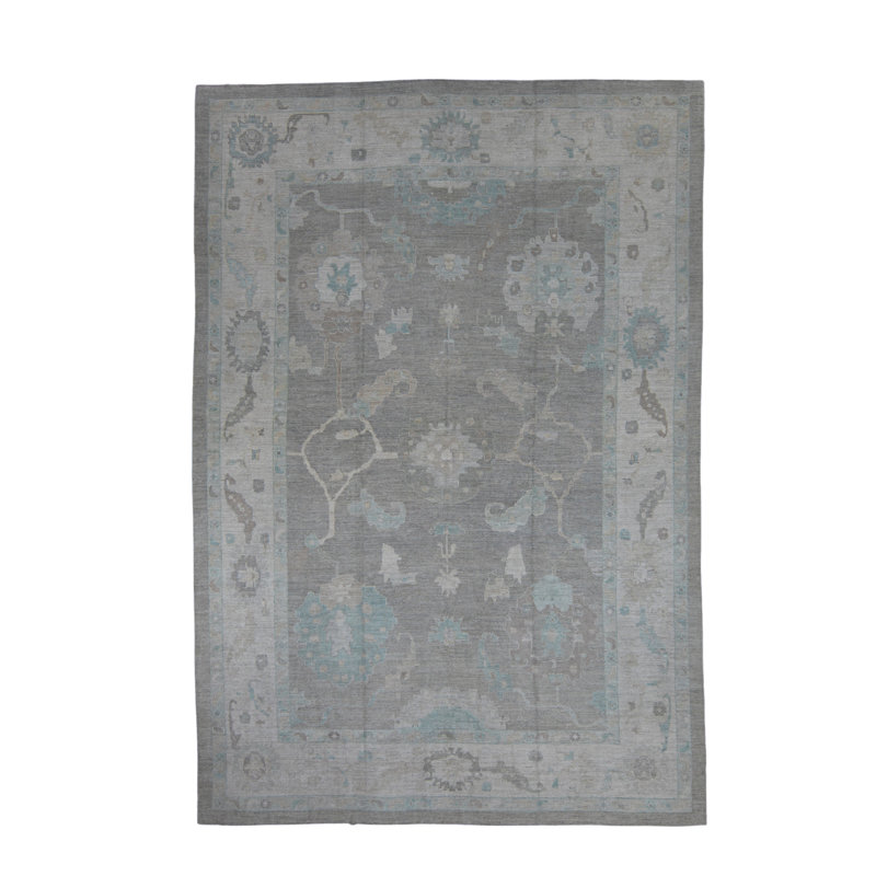 Zoba One-of-a-Kind 12'4" X 18' Hand Knotted Area Rug