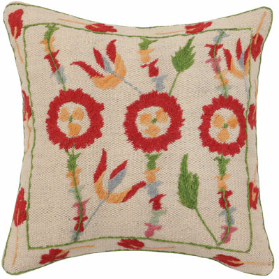 Housse et insert de coussin carré 100% laine