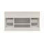 Ensemble de meuble-lavabo simple mural 47,2 "avec tiroirs et portes-70381381