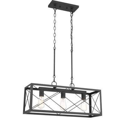 Remon 3 - Light Dimmable Kitchen Island Rectangle/Square Chandelier