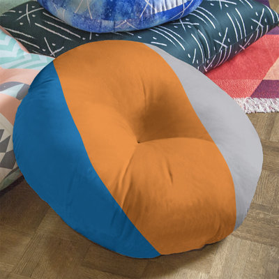Striped Reversible Throw Pillow