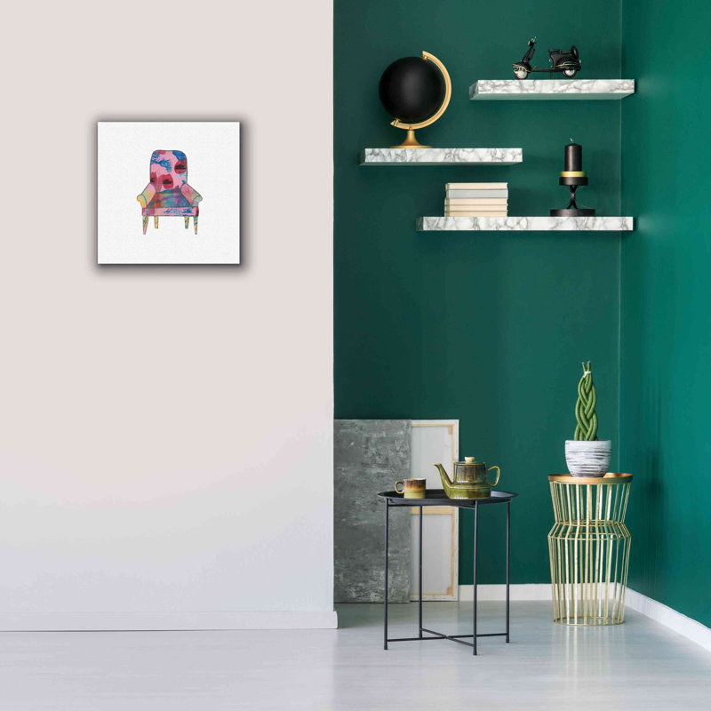 Kenyce Mod Chairs VII par Courtney Prahl, H 18 po x l 18 po x P 0,75 po