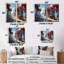 Gl retven - Ensemble de 2 impressions sur toile de campagne-114718741-114718743-114718744