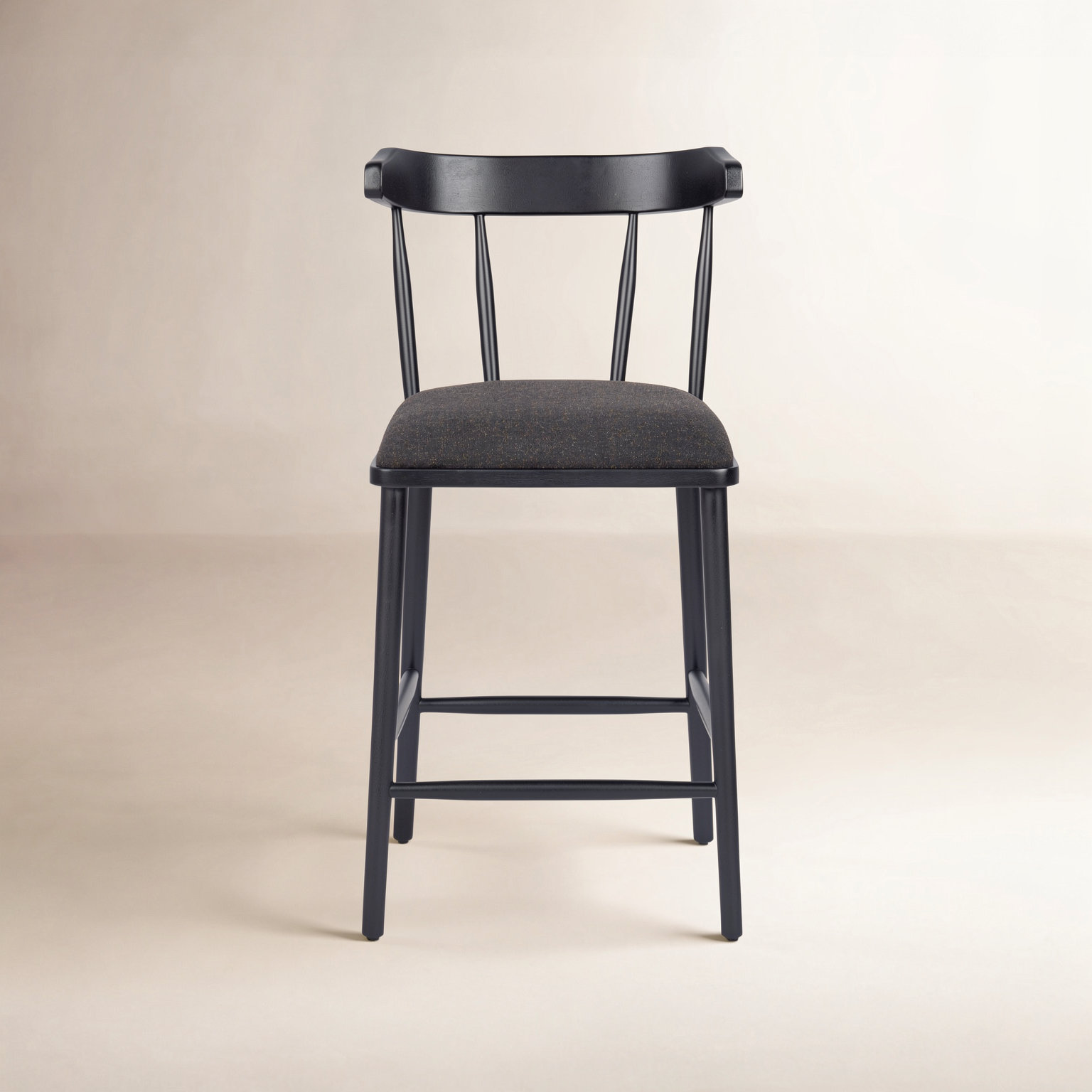 Waverly Stool-Antwerp Natural-Counter, Black, Antwerp Noir