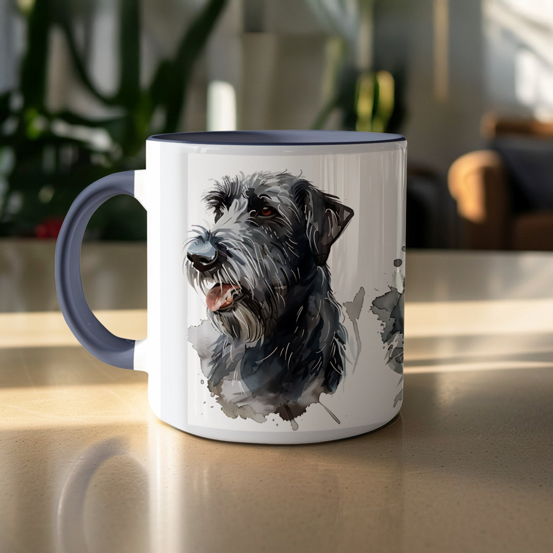 Watercolor Jack Russell Terriers Design 11oz Coffee Mug