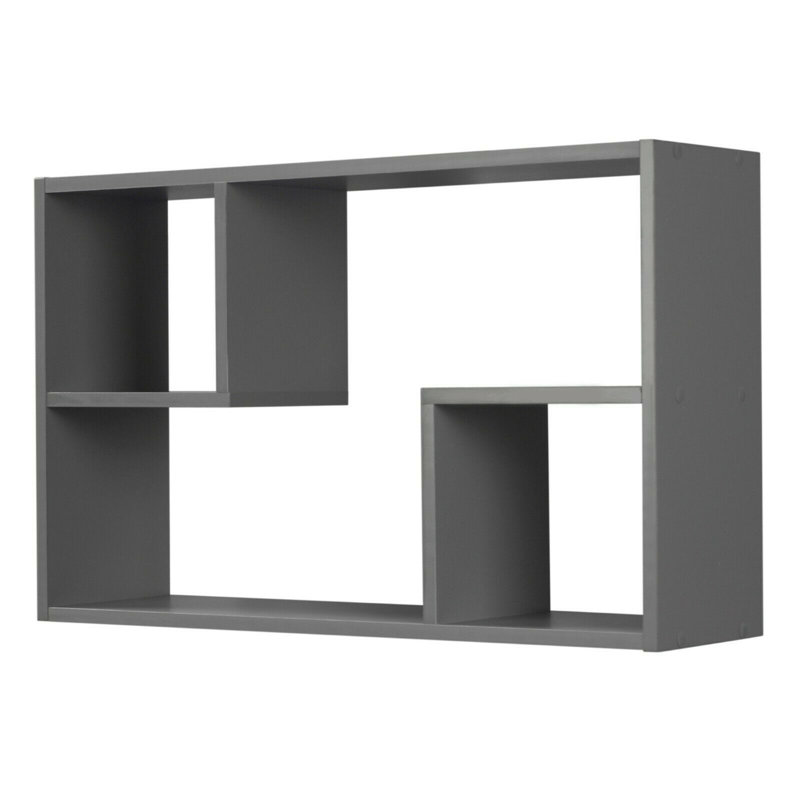 Bonview 3 Piece Floating Shelf, Grey