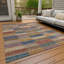 Tapis beige intérieur / extérieur lavable à la machine Claudian ACN1628-104238660