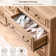 Commode double à 7 tiroirs l 54,9 po Farmhouse