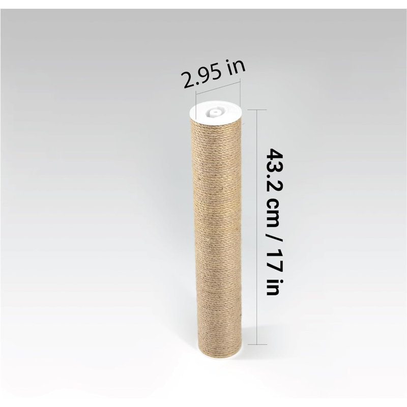 Cat Tree Scratching Post Replacement, Natural Jute Pole, Cat Scratching Post, Cat Tree, Kitten Scratcher, Cat Scratcher, Kitten Scratching Post