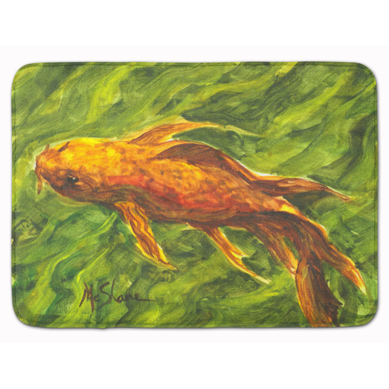 Koi fish - tapis de bain en mousse à mémoire de forme Louis