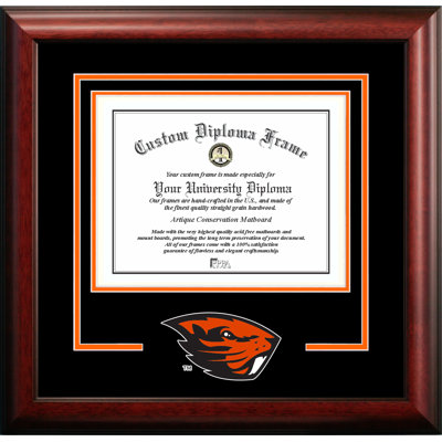 NCAA Oregon State Beavers Spirit Diploma Frame