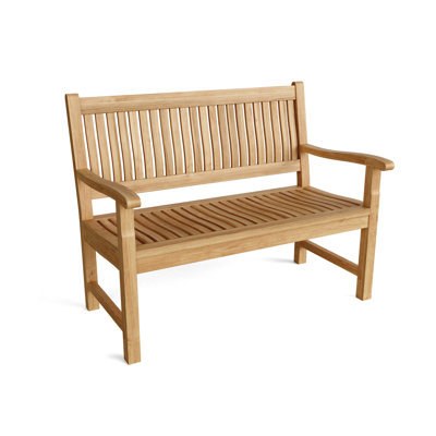 Del-Amo Teak Garden Bench by Anderson Teak