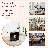 63" Dining Table,Kitchen Table With Metal Base-1571093894
