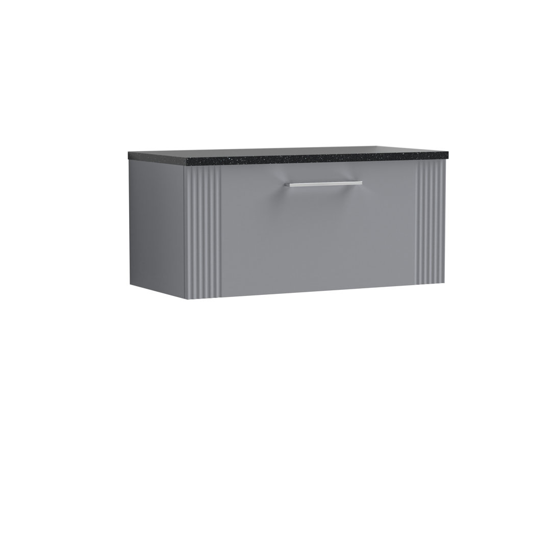 Deco 800mm Wall Hung Single Vanity Unit