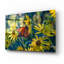 «The Monarch and the Sunflower» par Rick Berk, art mural en verre acrylique-247110915