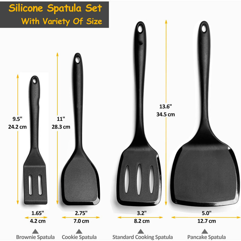 Silicone spatula and turner