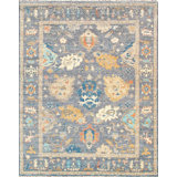 Oriental Area Rug in Slateblue