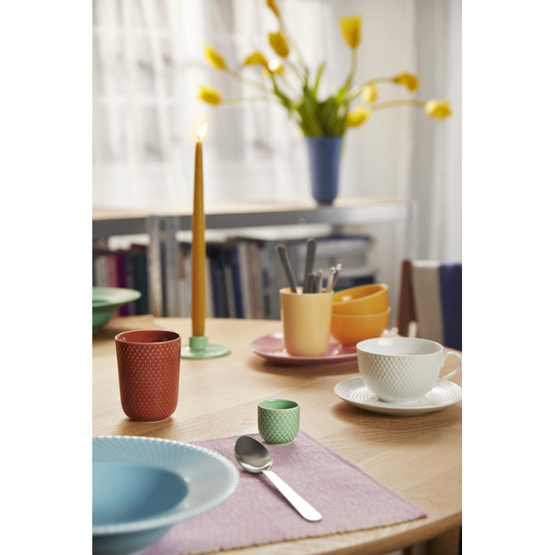 Handmade Porcelain Coffee Mug, Terracotta