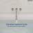 Two-Handle 3-Hole Wall Mounted Roman Tub Faucet Bathtub Filler-111290440