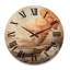 Horloge murale en bois massif Randale-1844387022