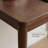 55.1-Inch Solid Walnut-Colored Desk, Rubberwood Desk In Mid-Century Modern Style, Ideal For Small Spaces-1678178450