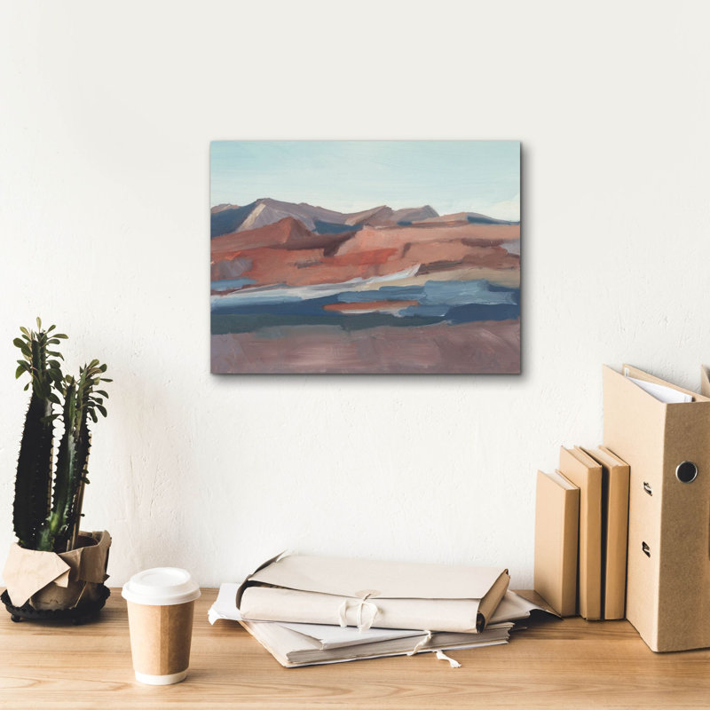 «Sienna Ridge 2» par Ethan Harper, art mural sur toile, H 12 po x l 16 po