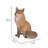 Seated Fox figurine-120612156