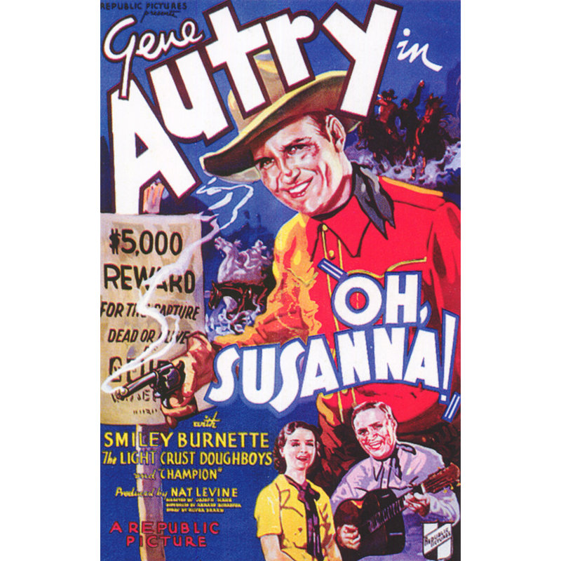 Oh, Susanna!, H 18 po x l 12 po