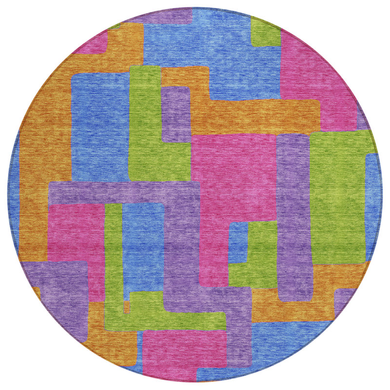  Tapis d'intérieur / extérieur antidérapant Neysa, Rectangle 1 pi 8 po x 2 pi 6 po